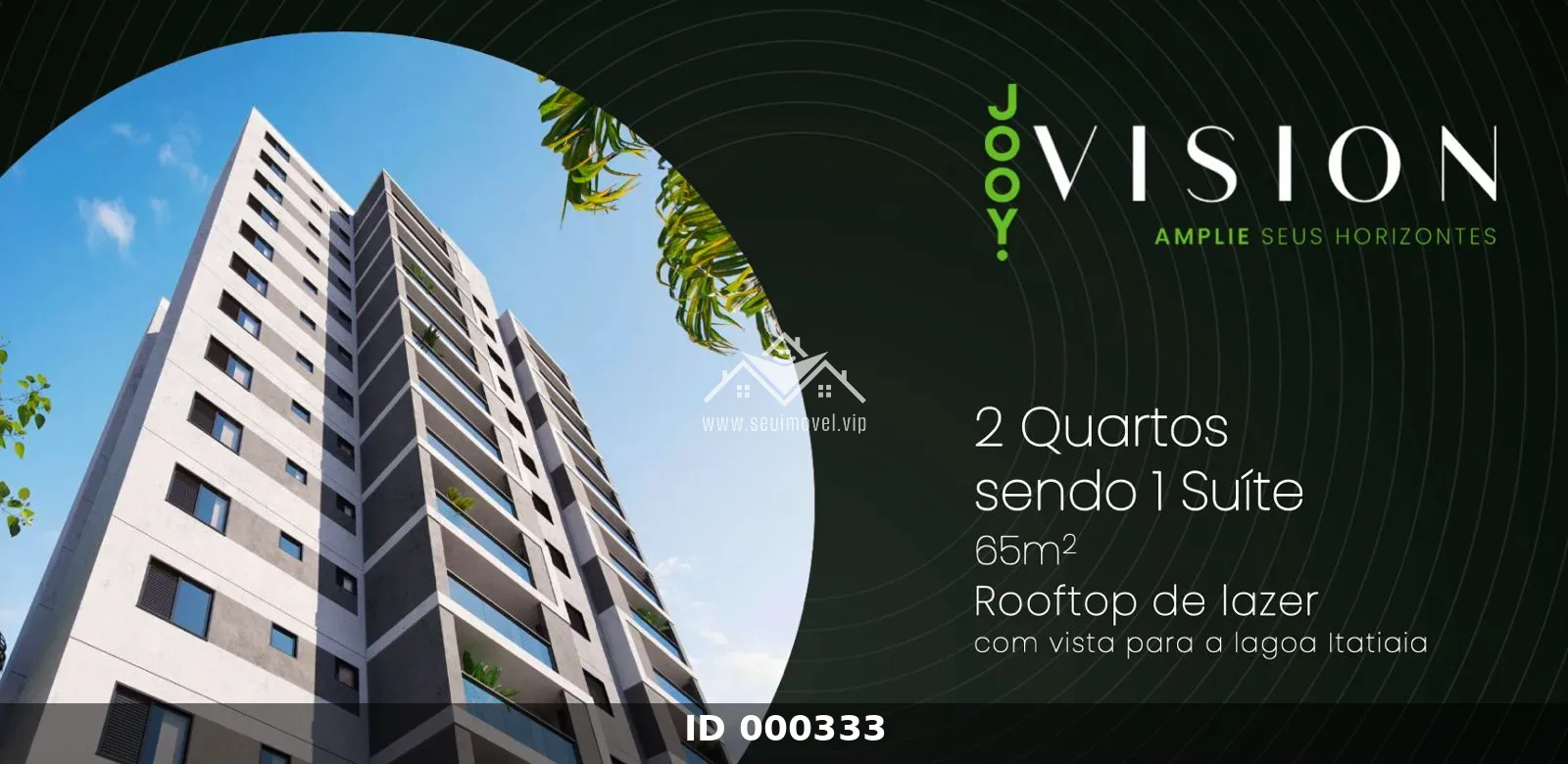 JOOY Vision Tiradentes – 2 Quartos com Suíte