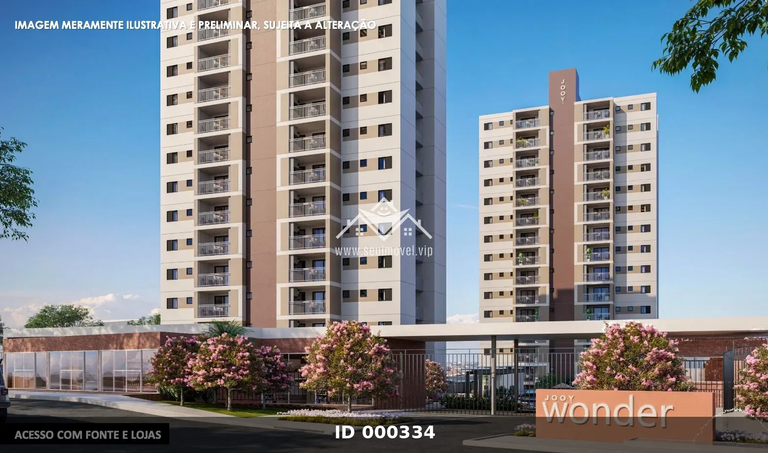 JOOY Wonder Vila Planalto – 2 Quartos, Suíte e Lazer Completo
